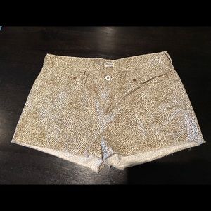 Soft speckled Madewell shorts